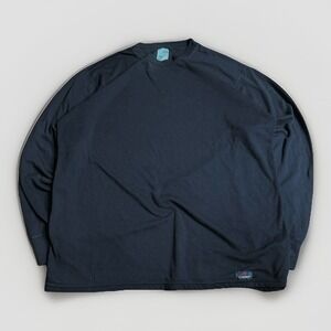 Vintage Polar Max Base Layer Shirt Men's XL Black Outlast Acrylic Long Sleeve